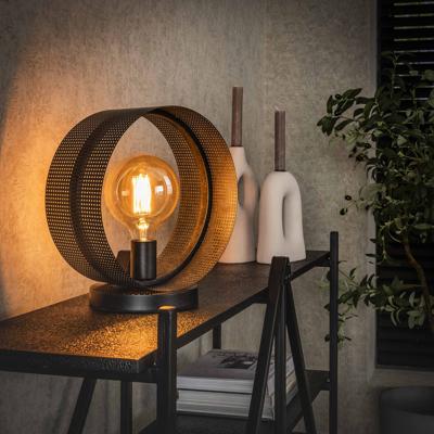 LifestyleFurn Tafellamp 'Dalvin' Charcoal finish, 1-lamps