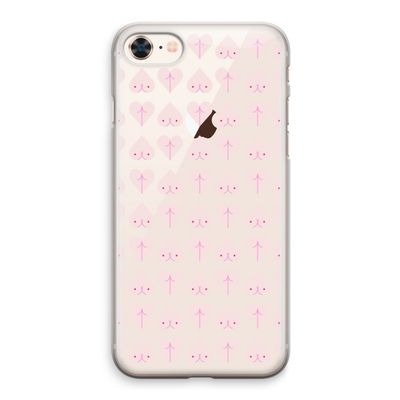 Ass 'n Titties: iPhone 8 Transparant Hoesje