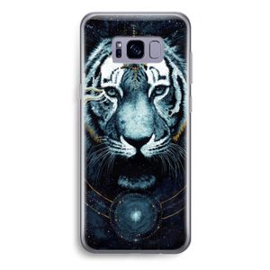 Darkness Tiger: Samsung Galaxy S8 Plus Transparant Hoesje