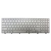Notebook keyboard for Dell Inspiron 15-7000 15-7537 Silver Backlit - thumbnail