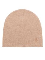 Polo Ralph Lauren bonnet à logo Polo Bear - Marron