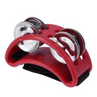 Aluminium percussie Cajon Foot Bell grootte: 10 x 8 x 4cm (rood) Aluminium percussie Cajon Foot Bell grootte: 10 x 8 x 4cm (rood)