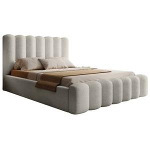 Trae Mobler Amore 160 x 200 cm Gestoffeerd Bed Beige