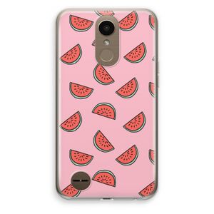 Watermeloen: LG K10 (2017) Transparant Hoesje
