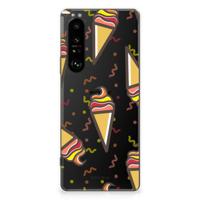 Sony Xperia 1 III | Siliconen Case | Icecream