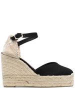 Castañer espadrilles à plateforme - Noir