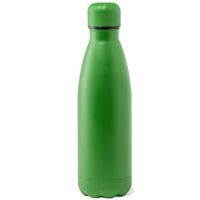 RVS waterfles/drinkfles kleur groen - met schroefdop - 790 ml