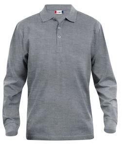 Clique 028245 Classic Lincoln L/S - Grijsmelange - M