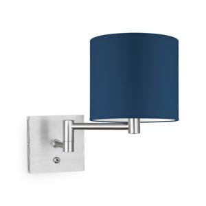 wandlamp swing bling Ø 20 cm - blauw