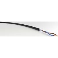 VER H05RR-F 2x0,75 Ri.100 Krachtoverbrenging H05RR-F 2 x 0.75 mm² Zwart 100 m