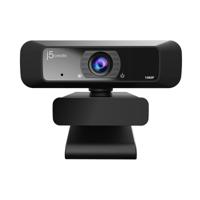 j5create JVCU100-N Full HD-webcam 1920 x 1080 Pixel Microfoon, Klemhouder, Standvoet - thumbnail