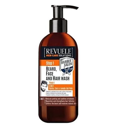 Revuele Revuele Men's 3-in-1 Beard Face & Hair Wash - 300 ml