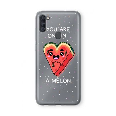 One In A Melon: Samsung Galaxy A11 Transparant Hoesje