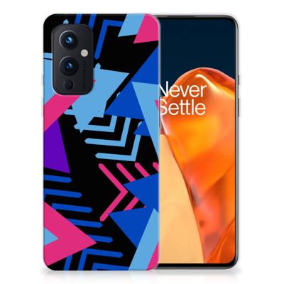 OnePlus 9 | TPU Hoesje | Funky Triangle