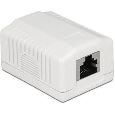 Delock 86196 Netwerkstopcontact 1 poort Cat.6A LSA