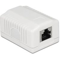 Delock 86196 Netwerkstopcontact 1 poort Cat.6A LSA