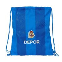 Rugtas met Koordjes R. C. Deportivo de La Coruña Blauw 35 x 40 x 1 cm