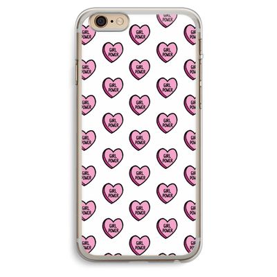 GIRL POWER: iPhone 6 Plus / 6S Plus Transparant Hoesje