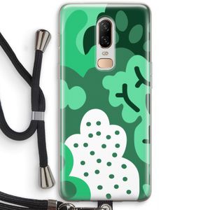 Bushes: OnePlus 6 Transparant Hoesje met koord