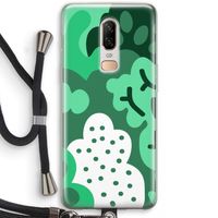 Bushes: OnePlus 6 Transparant Hoesje met koord