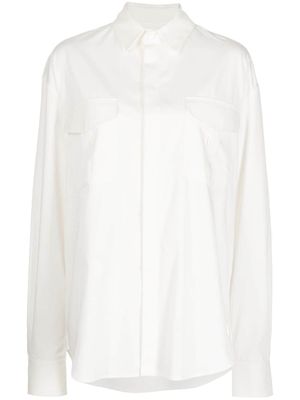 ANOUKI chemise en coton à manches longues - Blanc