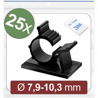 Quadrios 24CA450 Bevestigingssokkel Zelfklevend 24CA450 Bundel-Ø (bereik) 7.9 tot 10.3 mm Zwart 25 stuk(s) Quadrios 24CA450 Bevestigingssokkel Zelfklevend 24CA450 Bundel-Ø (bereik) 7.9 tot 10.3 mm Zwart 25 stuk(s)
