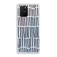 Moroccan stripes: Samsung Galaxy S10 Lite Transparant Hoesje