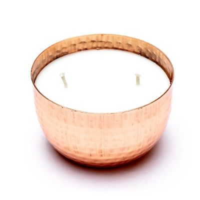 Kapha Salie Munt Geurkaars met 2 Lonten in Pot (200 gram)