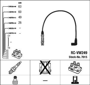Bougiekabelset RCVW249