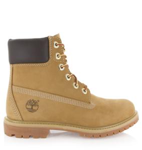 Timberland Timberland - 6in Premium Boot - W Beige Nubuck Veterboots Dames