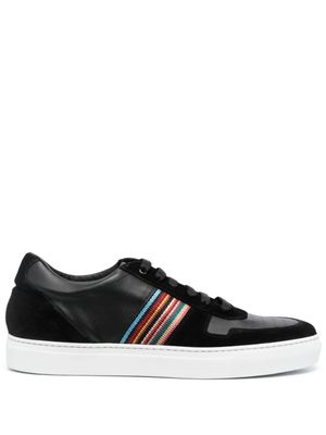 Paul Smith baskets Fermi en cuir - Noir