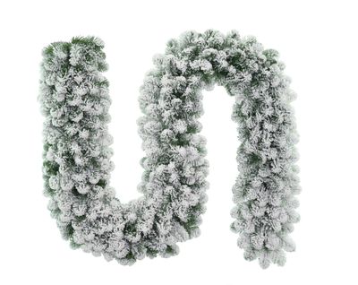 Kerstslinger Flocked Colorado Garland 270 x 30 kerstboom - Holiday tree