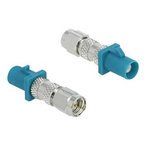 Delock 89861 Z-SMA-adapter Aansluitingen: Z-stekker, SMA-stekker 1 stuk(s)