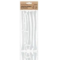 Bookman REFLECTIVE BONE STICKERS WHITE Bookman REFLECTIVE BONE STICKERS WHITE