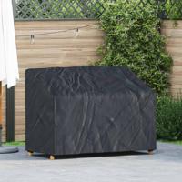Tuinbankhoes Zwart 134 x 70 x 65 / 94 cm 420D stof