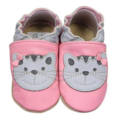 Hobea babyslofjes Katze Rosa-24-25