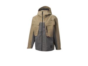 CRIVIT Heren jas (groen/grijs, XL)