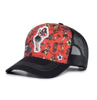 King Kerosin Hawaiian Flash Trucker Pet Zwart