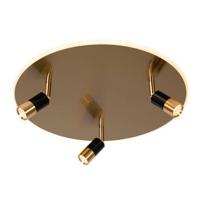 Lucide JUBEL Plafonnière - Mat Goud | Messing