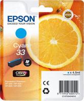 Epson Oranges 33 C inktcartridge 1 stuk(s) Origineel Normaal rendement Cyaan