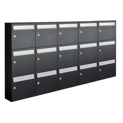 Allux Flow Set 5-Breed, 3-Hoog Zwart - 40040070_5x3