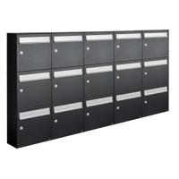 Allux Flow Set 5-Breed, 3-Hoog Zwart - 40040070_5x3
