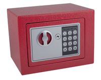 Kluis Pavo mini elektronisch 230x170x170mm rood - thumbnail