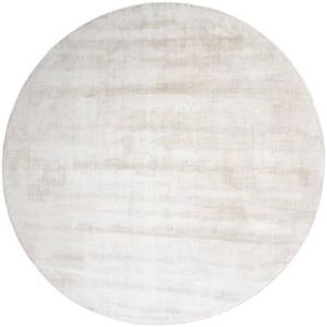 Veer Carpets - Vloerkleed Cos - Viscose Beige Rond ø150 cm