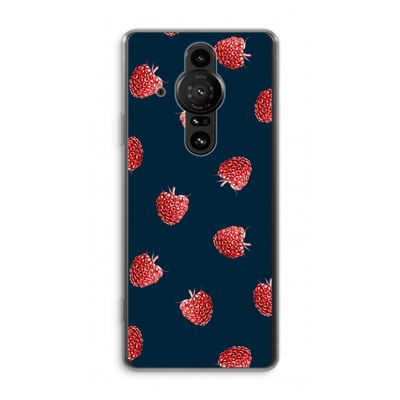 Framboosjes: Sony Xperia Pro-I Transparant Hoesje