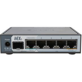 Mikrotik E60IUGS bedrade router Gigabit Ethernet Zwart
