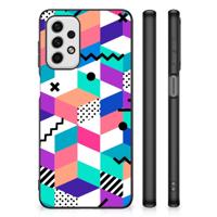 Samsung Galaxy A23 Backcover Blokken Kleurrijk