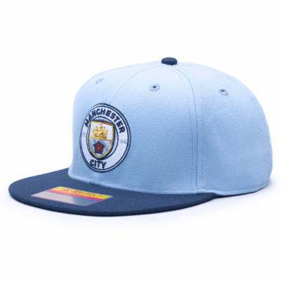 Fi Collection - Manchester City Team Snapback Cap - Blauw