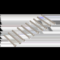 AMI Patentschroef M5X100 Rvs Verpakt Per 10 In Zakje - 900238