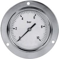 ICH Manometer 304.63.10 Aansluiting (manometer): Achterkant 0 tot 10 bar Schroefdraad (buiten) 1/4 1 stuk(s)